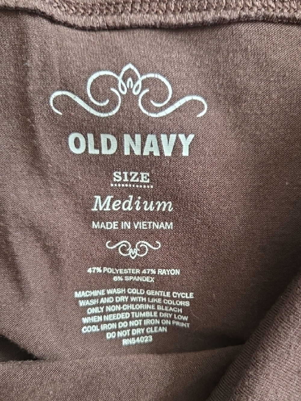 Old Navy Brown Fold-Over Waist A-Line Skirt - Picture 2 of 2